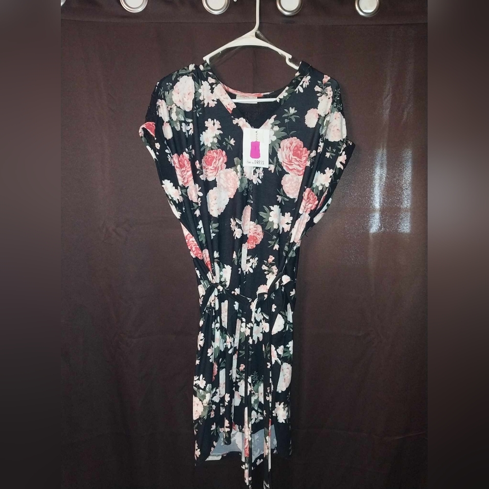 Bobbie Brooks floral dress size XL